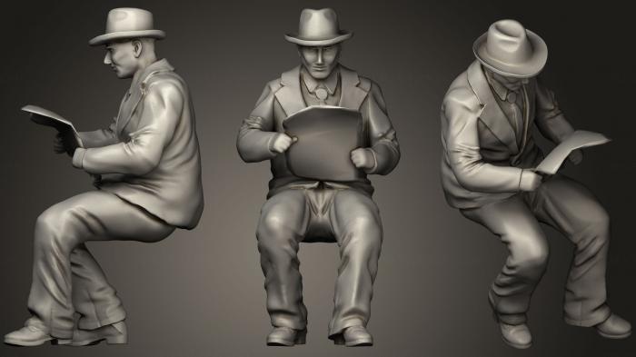 Figurines of people (STKH_0245) 3D model for CNC machine